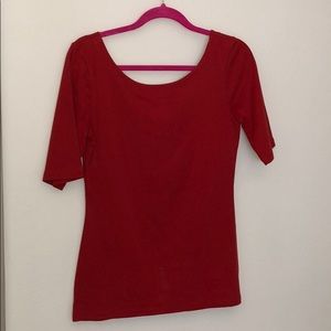 Banana Republic scoop-back t-shirt